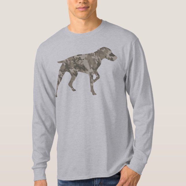 T-shirt Indicateur aux cheveux courts allemand (Devant)