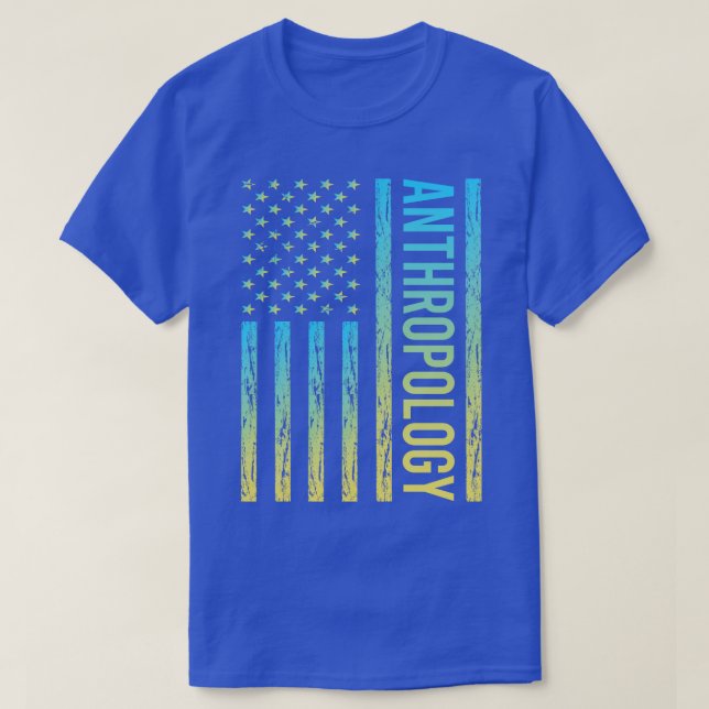 T-shirt Indicateur de dégradé 02 Anthropologie Anthropolog (Design devant)