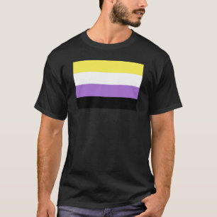 T-shirt Indicateur de fierté non binaire