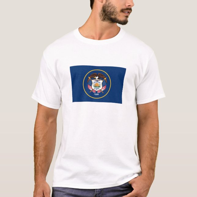 T-shirt Indicateur de l'État de l'Utah (Devant)