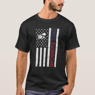 T-shirt Indicateur de voiture électrique américain Zéro
