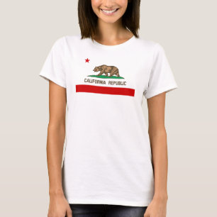T-shirt Indicateur d'état de la Californie Vintage