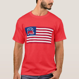 T-shirt Indicateur du logo GOP Elephant