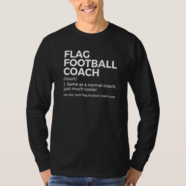 T-shirt Indicateur Football Coach Définition Meilleur Entr (Devant)