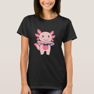 T-shirt Indicateur Omnisexuel Gay Genre Pride Lgbtq Axolot