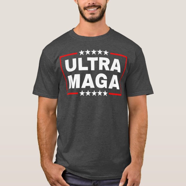 T-shirt Indicateur Ultra Maga United State  (Devant)