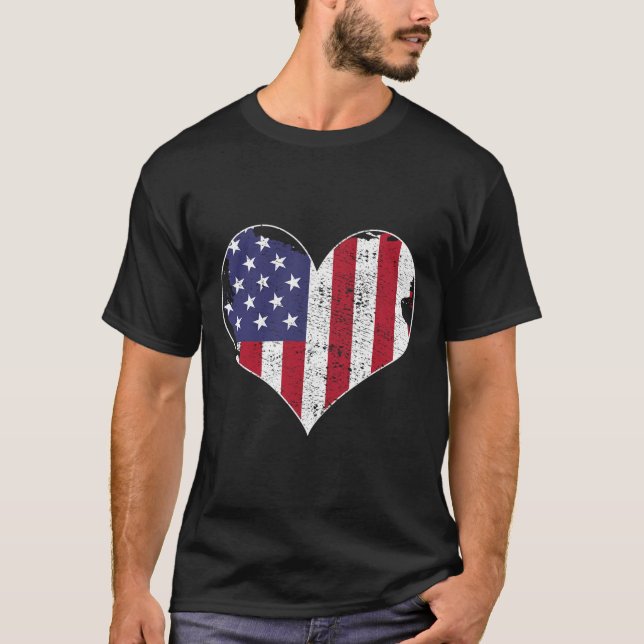 T-shirt Indicateur Usa (Devant)