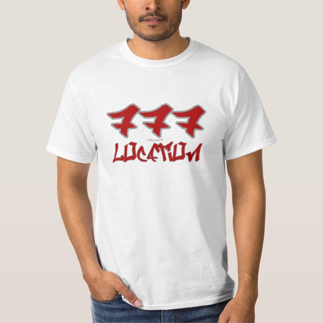 T-shirt Indicatifs régionaux (Devant)