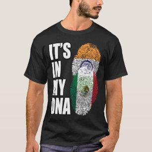 T-shirt Indice D'ADN Du Patrimoine Indien Et Mexicain