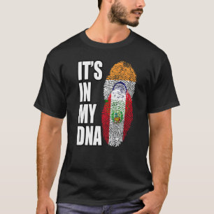 T-shirt Indien Et Péruvien Mélangent L'ADN Patrimoine Du D