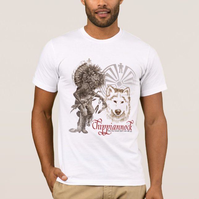 T-shirt indien mai le grand esprit (Devant)