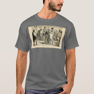 T-shirt Indiens de Creek Le Muscogee aussi appelé Musko