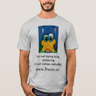 T-shirt Indigo - pièce en t ennuyante