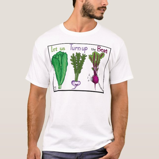 T-shirt Indiquons le battement (Devant)