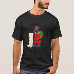 T-shirt indispensable au poulet père Noël Bin