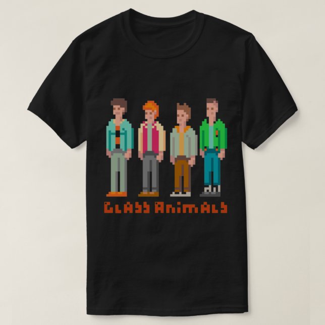 T-shirt indispensable pour les animaux en verre (Design devant)