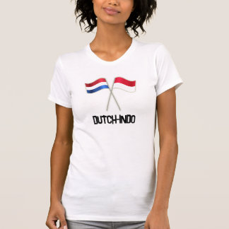 T-shirt Indo-Néerlandais avec Deux Drapeaux