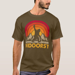 T-shirt Indoorsy Funny Introvert Vie Homebody Sasquatch I