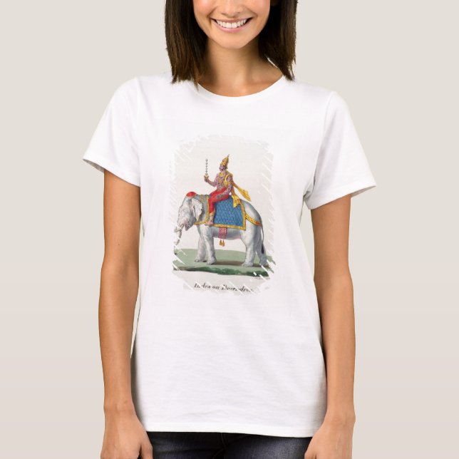 T-shirt Indra ou Devendra, from 'L'Inde francaise...' (Devant)
