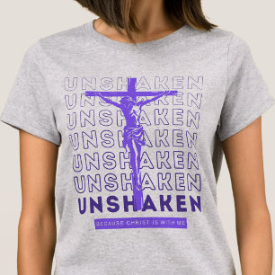 T-shirt Inébranlable - Écriture Sainte Esprit Graphique Sp