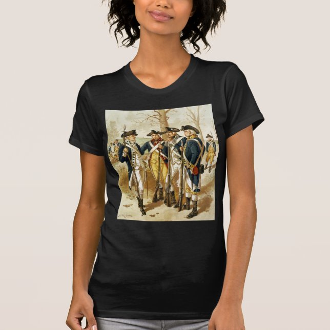 T-shirt Infanterie continentale (Devant)