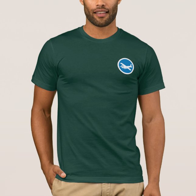T-shirt Infanterie de planeur + Chemises de planeur de (Devant)