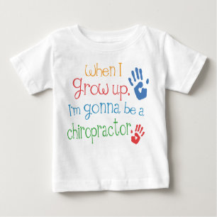 T-shirt infantile de bébé de chiroprakteur