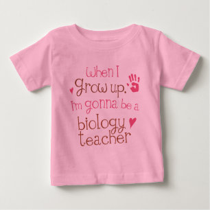 T-shirt infantile de bébé de professeur de