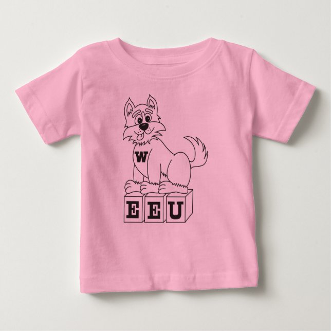 T-shirt infantile d'EEU (Devant)