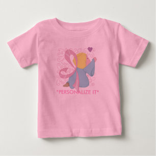T-shirt infantile personnalisable d'ange de cancer