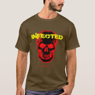T-shirt infecté de zombi