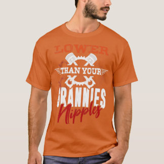 T-shirt Inférieur à vos mamelons mamelons