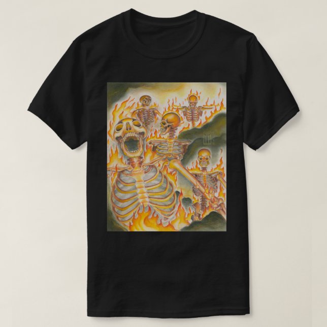 T-shirt Infernal Legions Curio (Design devant)