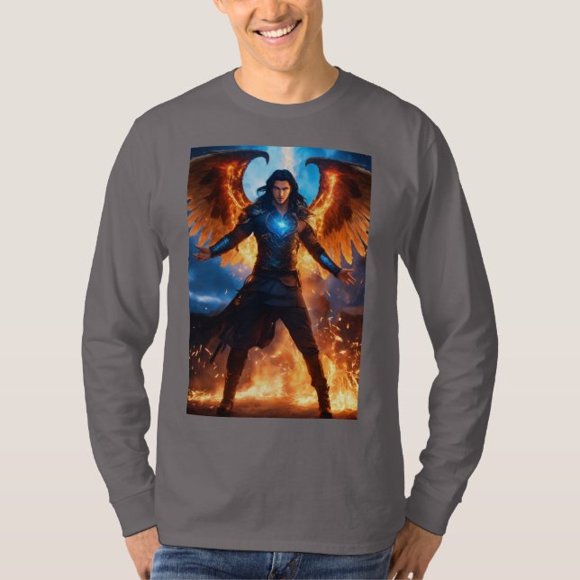 T-shirt Inferno Command : Final Boss Devil Angel. (Devant)