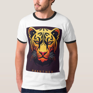 T-shirt Inferno gardien majestueux panthère dessin animal