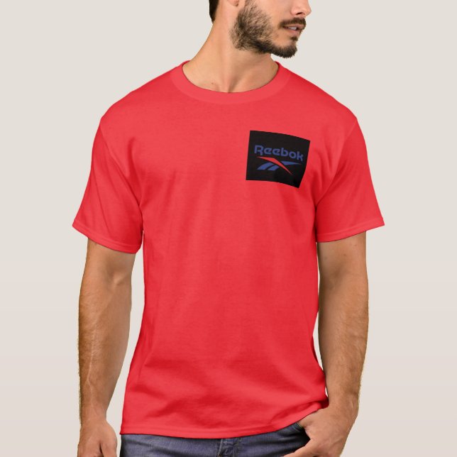 T-shirt "Inferno Guardian : où le logo Reebok s'allume (Devant)