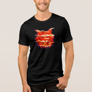 T-Shirt Inferno-Katzen-Rebellion78 Tri-Blend Shirt