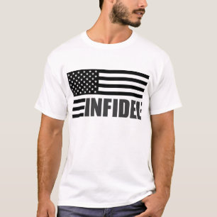 T-shirt Infidèle américain