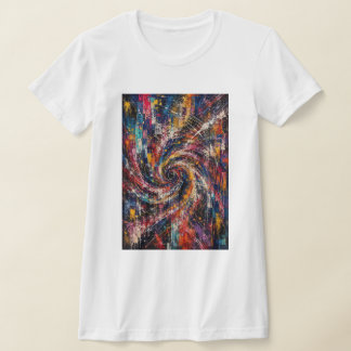 T-shirt Infinite Chaos | Tourbillon Abstrait
