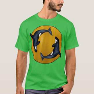 T-shirt Infinité des baleines