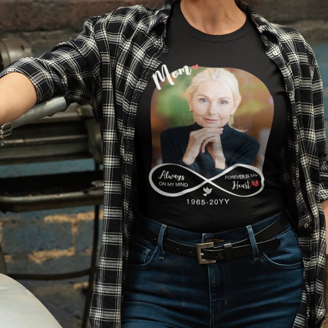 T-shirt Infinity Toujours Dans Mon Esprit Photo Mémorial M (Créateur téléchargé)