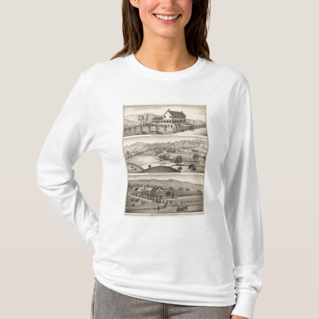 T-shirt Infirmerie, résidences (Devant)