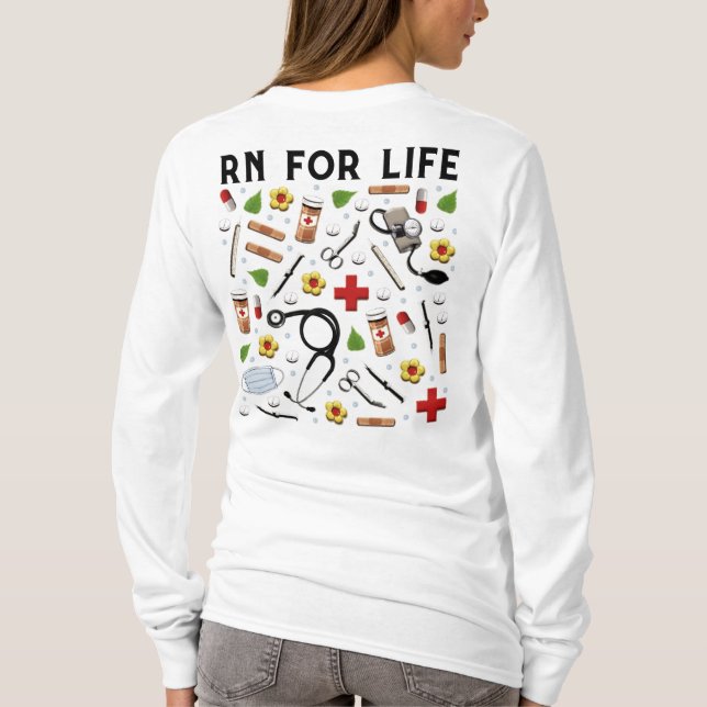 T-shirt Infirmière (Dos)