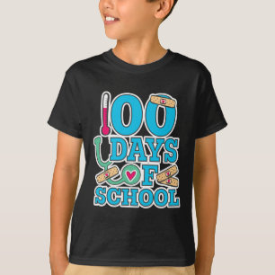 T-shirt Infirmière 100 Jours D'École