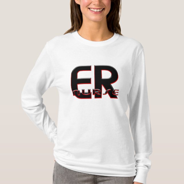 T-SHIRT INFIRMIÈRE 2 DE SECOURS (Devant)