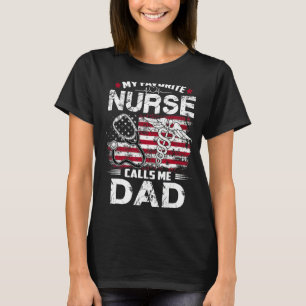 T-shirt Infirmière 365 Mon Infirmière Préférée M'Appelle P