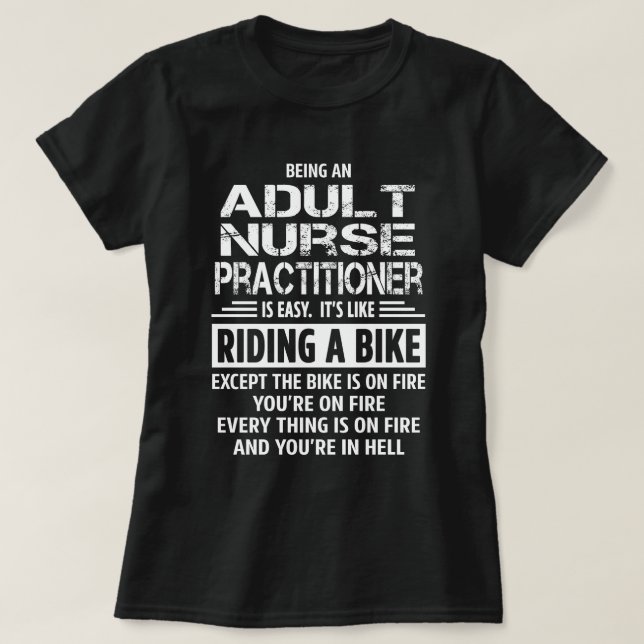 T-shirt Infirmière adulte (Design devant)