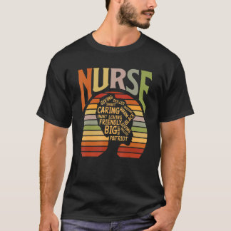 T-shirt Infirmière Afro-Américaine Afro Américaine Histoir