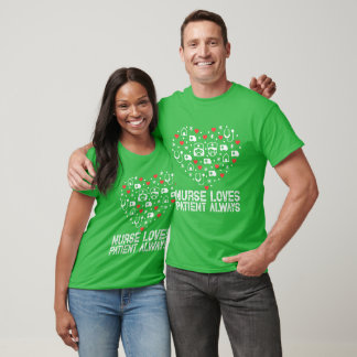 T-shirt Infirmière aime Patient toujours