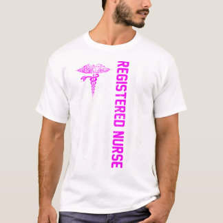 T-shirt Infirmière américaine inscrite vintage Usa Rn Infi